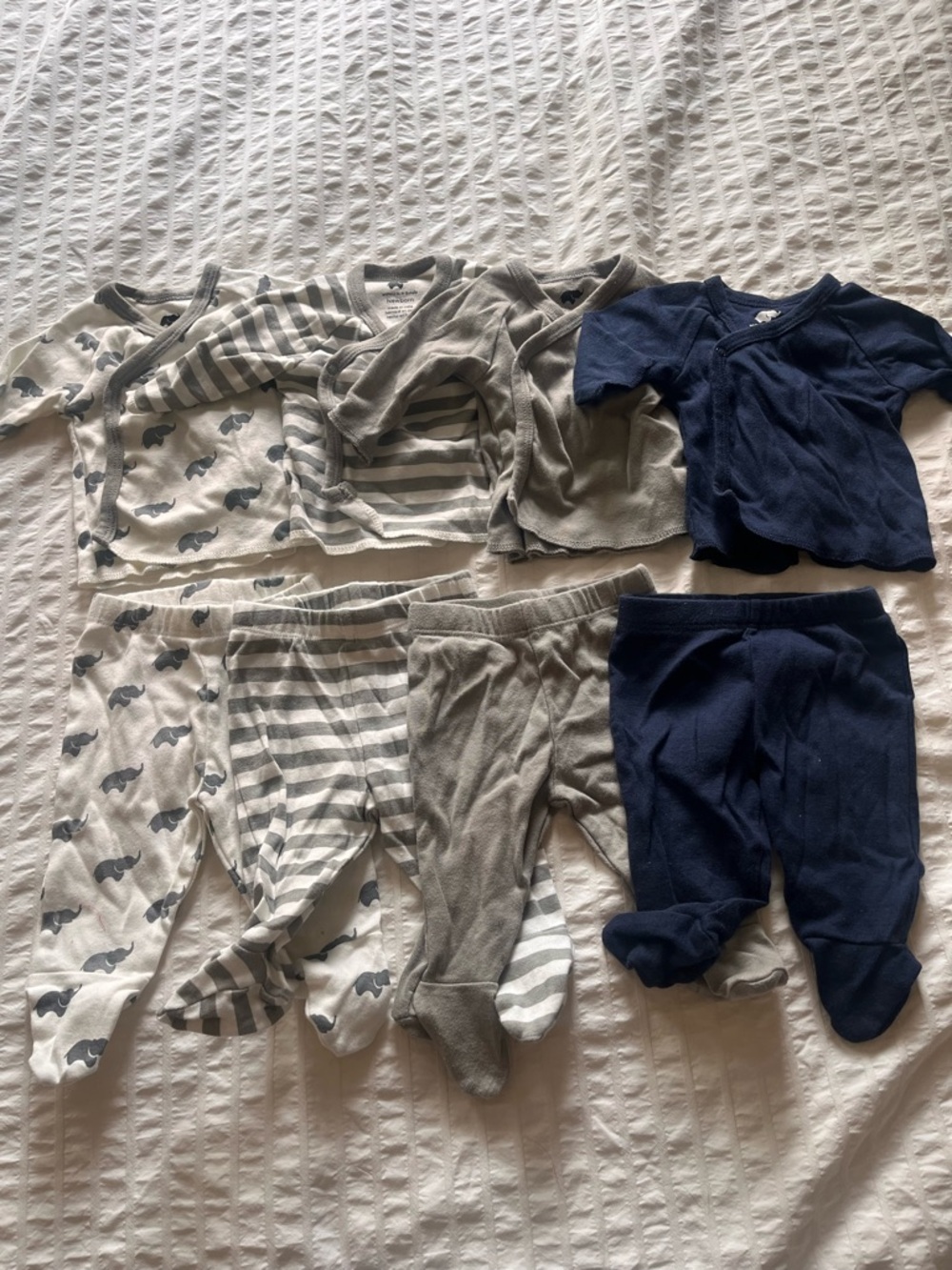 4 Monica + Andy Newborn Outfits